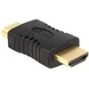 HDMI vyriškas į vyrišką adapteris su auksinėmis jungtimis