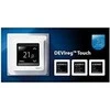 Devi elektroninis termostatas DEVIreg Touch 230V 16A 5-35 ° C IP21 sniegas (140F1071)