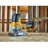 DEWALT akumuliatorinis siaurapjūklis DCS335NT 18V be akumuliatoriaus ir kroviklio su lagaminu TSTAK