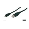 Assmann Electronic DIGITUS USB jungties kabelis tipas A - micro B M/M 1.0m USB 2.0 suderinamas bl