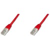 Assmann Electronic DIGITUS CAT 5e U-UTP patch kabelis PVC AWG 26/7 ilgis 2 m spalva raudona