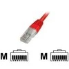 Assmann Electronic DIGITUS CAT 5e U-UTP pataisomasis kabelis PVC AWG 26/7 ilgis 3 m spalva raudona