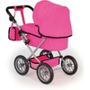 Bayer Design Bayer - Dolls Pram - Trendy - Rožinė (13029AA)