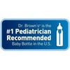 Dr. Browns Crystal Wide Mouth Bottle buteliukas 150 ml
