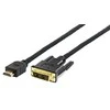 Kabelis Equip HDMI - DVI- D 10m juoda (119329)