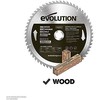 Evolution Sėklos pjūklas pjovimo Fine medienos 255mm / 60z įstrižinių pjūklų