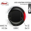 FLEXI - Vario LED apšvietimo sistema, juoda - (600.7532)