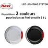 FLEXI LED žibintuvėlis Akku su USB, juodas