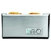 Skrudintuvas Gastroback Toaster PRO 4S 42398 Stainless Steel/ juodas, Nerūdijantis plienas, 1500 W, Lizdų skaičius 4, Galios lygių skaičius 9, Į komplektaciją įeina bandelių šildytuvas