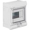 Hager Polo VE106SN Modulinis skirstomasis skydas 1x6, montuojamas ant paviršiaus, atsparus UV spinduliams IP65 Vector VE106SN
