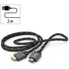 Hama HDMI 2.1 8K 2m, Premium, itin didelės spartos