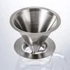 Hario dvigubo tinklelio metalinis lašintuvas V60-02