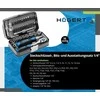 Įrankių komplektas Hogert HT1R462; 1/4''; 38 vnt.