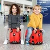 Trunki kelioninis lagaminas su ratukais vaikams | Boružėlė Harley