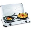 Kemper Enamelled Stove With Lid Power 2.6 kW Number of burners/cooking zones 2, Inox, Gas