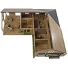 Hipo Farma Hipo arklidė arkliams 4 boksai Skalbti 68x77x27cm