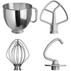 Virtuvinis kombainas KITCHENAID 5KSM125EOB must 4,8 l