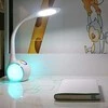 Platinet PDL20BAT 2in1 nešiojamas 3in1 LED stalinis ir naktinis spalvotas atmosferos lempa balta