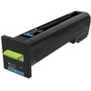 Lexmark dažų kasetė XC4140 XC4150 dažai, žalsvai mėlyna