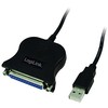 USB kabelis LogiLink USB- A - 1,8 m Juoda (UA0054A)