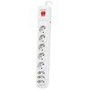 NATEC NSP-0804 Viršįtampių apsauga 8 lizdai IEC CONNECTOR 5m pilkas
