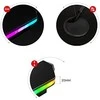 Žaidimų stalas Huzaro Hero 2.5 RGB, Juodos spalvos