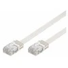 MicroConnect RJ-45 kt.6 U / UTP Baltas 15m (V-UTP615W- FLAT)