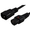 MicroConnect Assmann Electronic ASM IEC-PC1022 maitinimo kabelis, kištukas C14, Ho5VV-F 3 X 1.00mm2 iki C13 IEC LOCK, 3m juodas