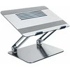 Nillkin ProDesk Adjustable nešiojamo kompiuterio stovas sidabrinės spalvos