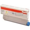 OKI 46471101 tonerio kasetė Originalus Geltona 1 vnt