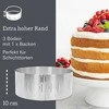 EASY BAKING konditerijos apvadas - reguliuojamas / Birkmann
