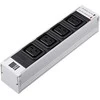 Listwa zasilająca Rittal Steckdosenmodul PSM 4x Schu.ko L250mm juodas