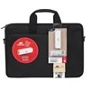 RIVACASE 8035 Nešiojamas kompiuteris Shoulder Bag 15.6"/12 Juodas