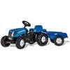 „Rolly Toys RollyKid New Holland“ pedalai su priekaba