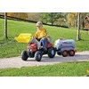 Rolly Toys Ritininiai žaislai didelė tanklaivio priekaba 30L žalia ritininė