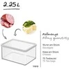 Naminių gyvūnų maisto talpa - ROTHO Loft Treat Container (rotho, 2.25l, patvarus technopolimeras)