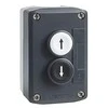 Schneider Electric Valdymo dėžutė 2 skylės viršuje / apačioje (XALD222)