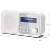 „Sharp DR-P420(WH)“ nešiojamasis skaitmeninis radijas „Tokyo“, FM/DAB/DAB+, „Bluetooth 5.0“, maitinamas per USB arba bateriją, „Snowy Baltas“ | „Sharp“ | Nešiojamasis skaitmeninis radijas „Tokyo“ | DR-P420(WH) | „Bluetooth“ | Baltas