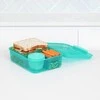 Sistema Bento vaikiška pietų dėžutė su skyreliais 1650 ml, mėlyna