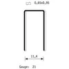 Stanley Kabės Bostitch 1801208Z; 12,8x12 mm; 10000 vnt.