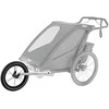 Thule Chariot Jogging Kit 2 rinkinys, juodos/aliuminio spalvos