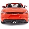 Bburago Porsche 718 Boxster Oranžinis 1: 24