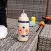 TOMMEE TIPPEE TTP447825 Vandens butelis su šiaudeliu Superstar 266ml rožinis