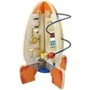 Tooky Toys Tooky Toy didelė medinė edukacinė raketa