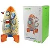 Tooky Toys Tooky Toy didelė medinė edukacinė raketa