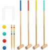 Tooky Toys „Taky Toy Wooden Cricket Garden“ sportinis žaidimas 4 žmonėms