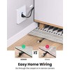 UGREEN NW106 Ethernet RJ45 plokščias tinklo kabelis Cat.7 STP 10m