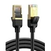 UGREEN NW107 Ethernet RJ45 apvalus tinklo kabelis Cat.7 STP 5m - Juodas