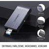 UGREEN USB Adapteris 4 in1 card reader SD + Micro SD (sidabrinis)