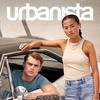 Belaidės ausinės Urbanista Austin, violetinės spalvos